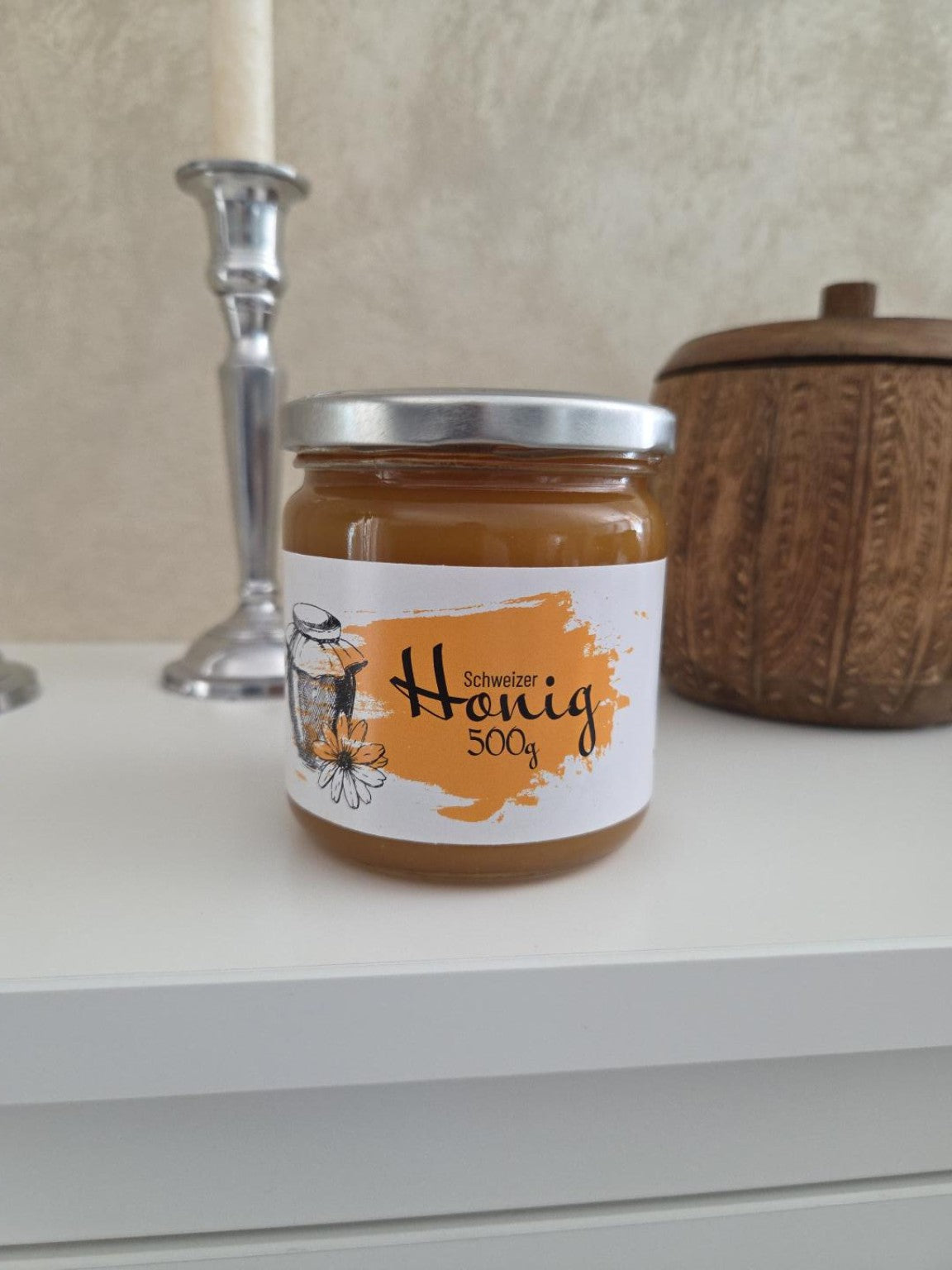 Sommerhonig 500 g der Imkerei Dominik Zosso